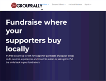 Tablet Screenshot of grouprally.com